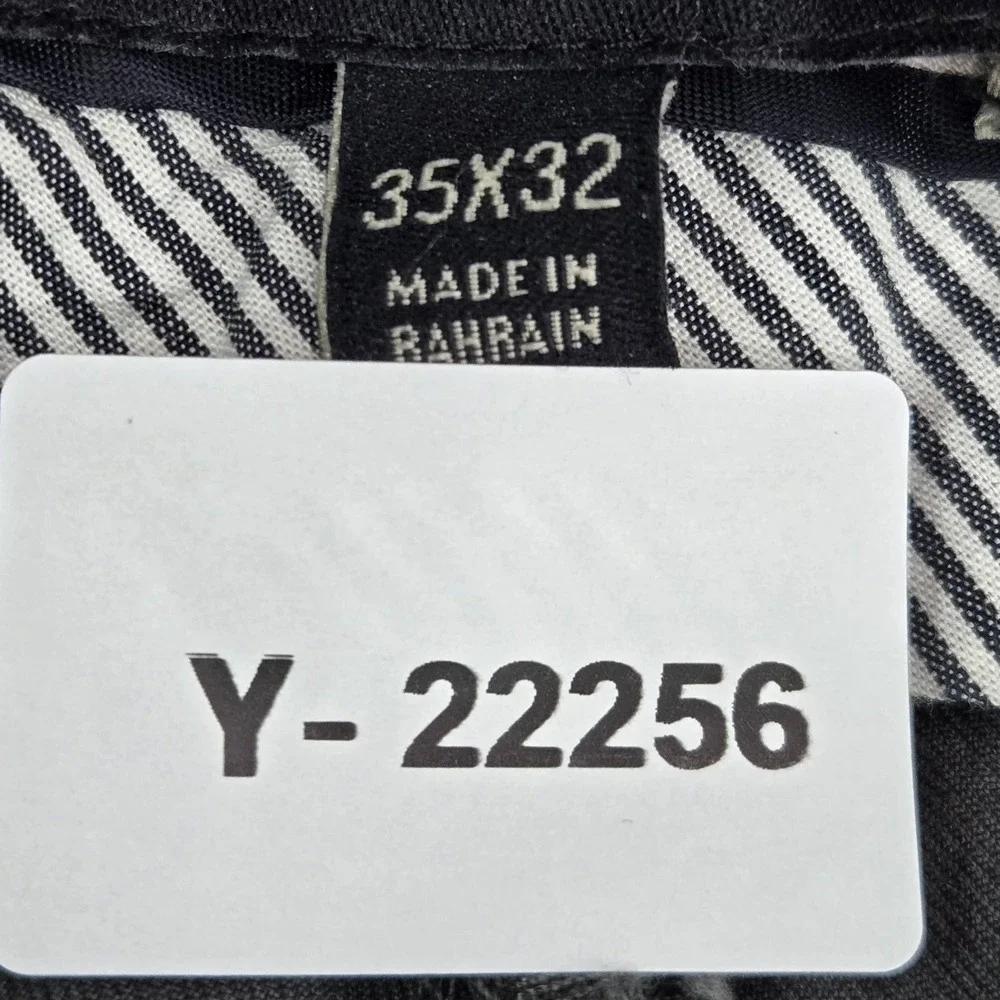 Banana Republic Men Pants 35X32 Gray Chino Twill Fulton Button 30